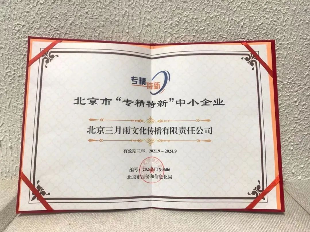 2021年度专精特新中小企业